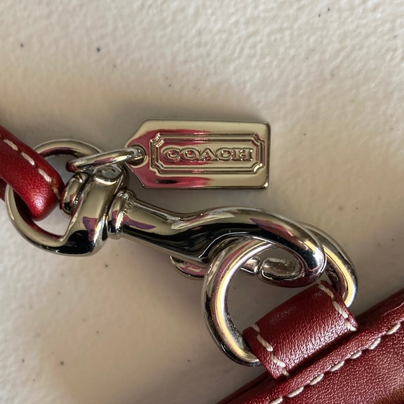 COACH Red Key & ID/Card Holder - Picture 10 of 10